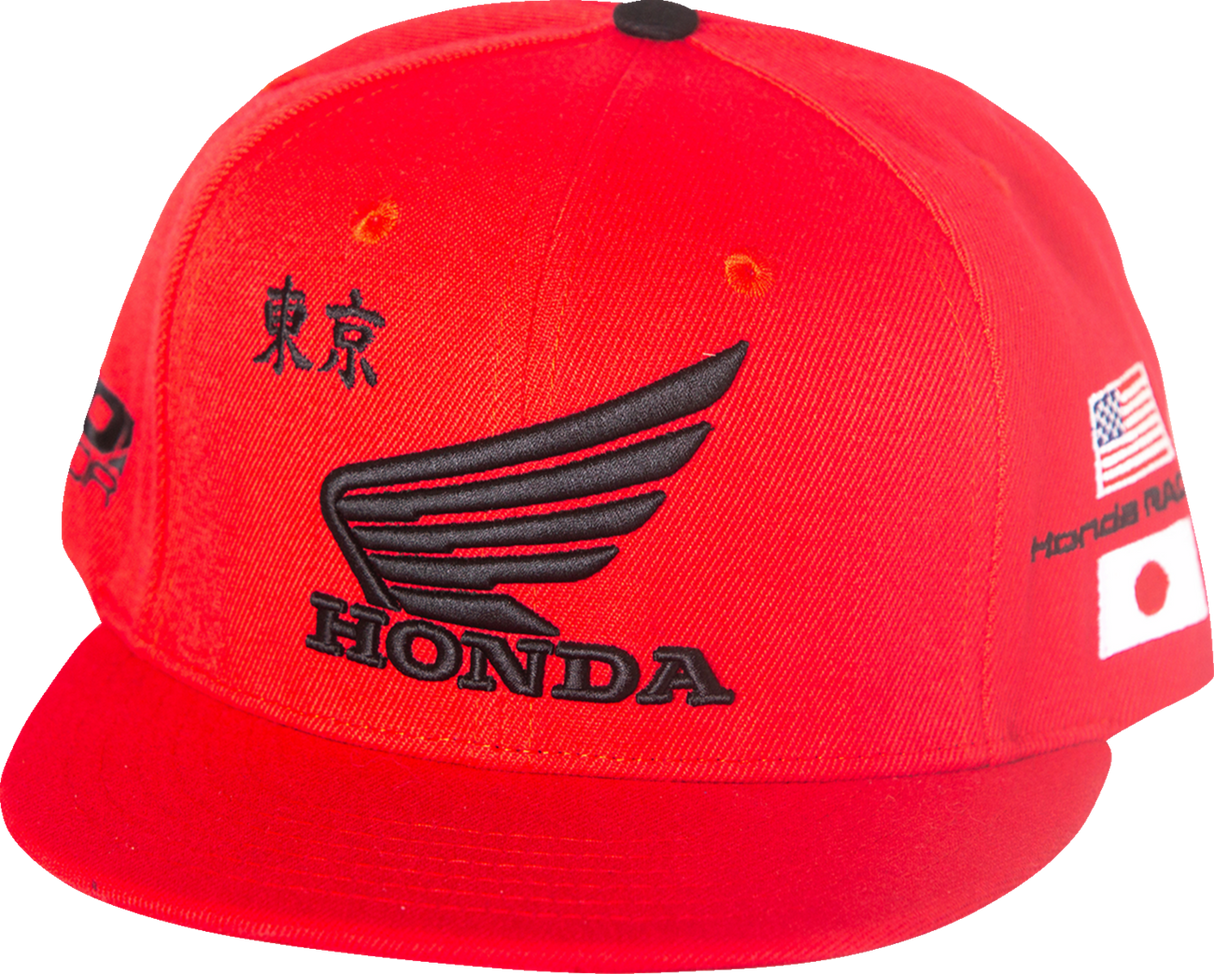 Honda Factory Hat - Red - One Size