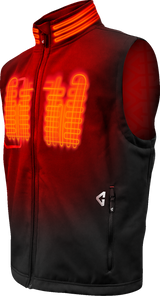 7V Torrid Softshell Heated Vest 2.0 - Black - XL