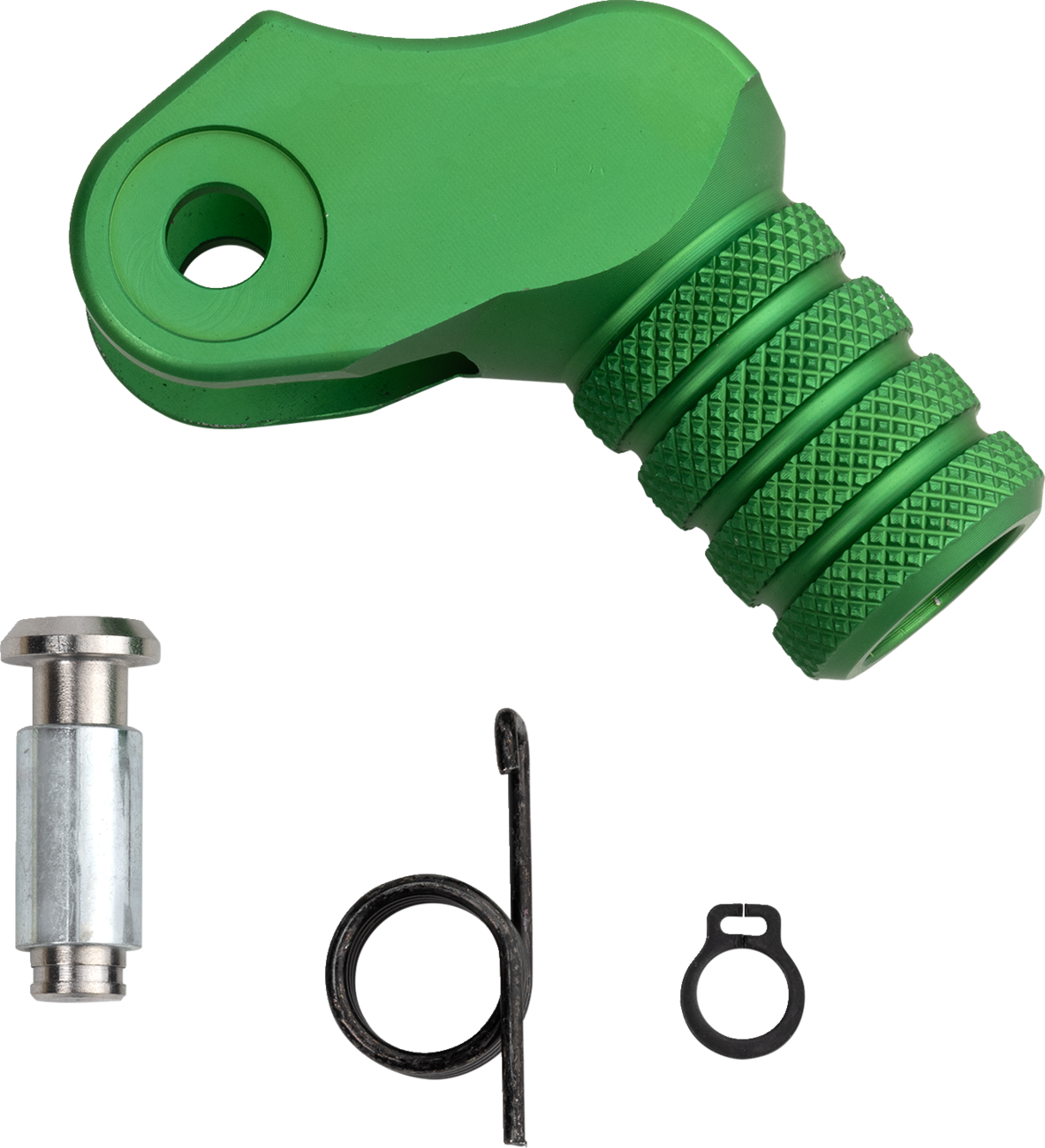 Knurled Shift Lever Tip - 20 mm - Green