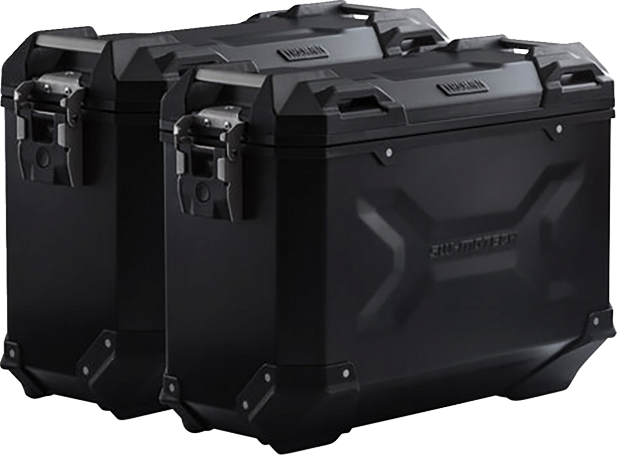 TRAX ADV Aluminum Case System - Black - BMW F 650 GS \'99-\'12 1999 - 2012