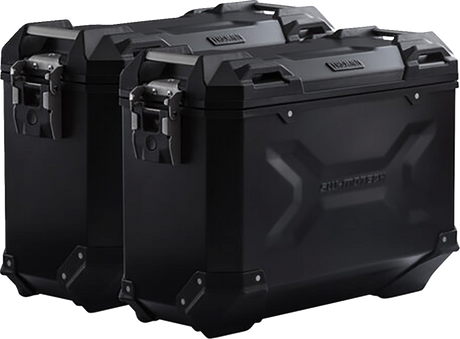 TRAX ADV Aluminum Case System - Black - BMW F 650 GS \'99-\'12 1999 - 2012