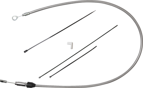Quick Connect Clutch Cable - Upper - 33\" - Stainless Steel 2018 - 2023