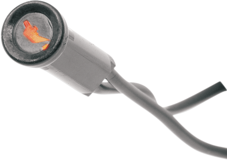 Snap-In Indicator Light - Oil Indicator - Black Bezel