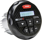 Powered Bluetooth® AM/FM Gauge Mount Radio - 180 Watt