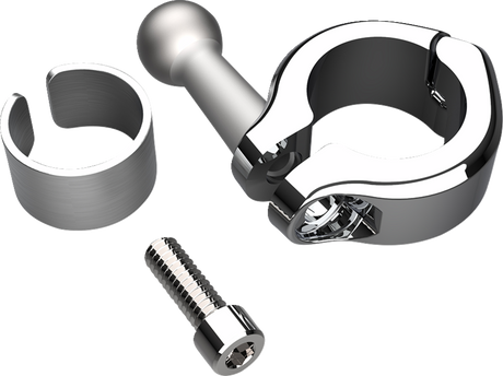 Drink Holder - Gen 2 - Chrome - Chrome 7/8\"/1\" Handlebar Mount