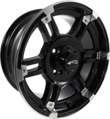 Wheel - Roll\'n 104 - Front/Rear - Machined Black - 15x7 - 4/110 - 5+2 2004 - 2020