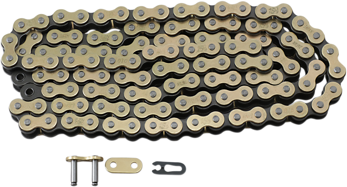 420 NZ3 - High-Performance Motorcycle Chain - Gold - 120 Links
