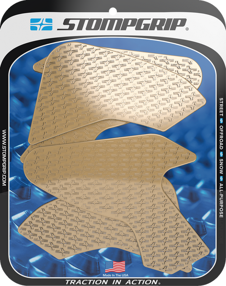 Traction Pad Tank Grips - Icon - Clear - F 900 R 2020 - 2025