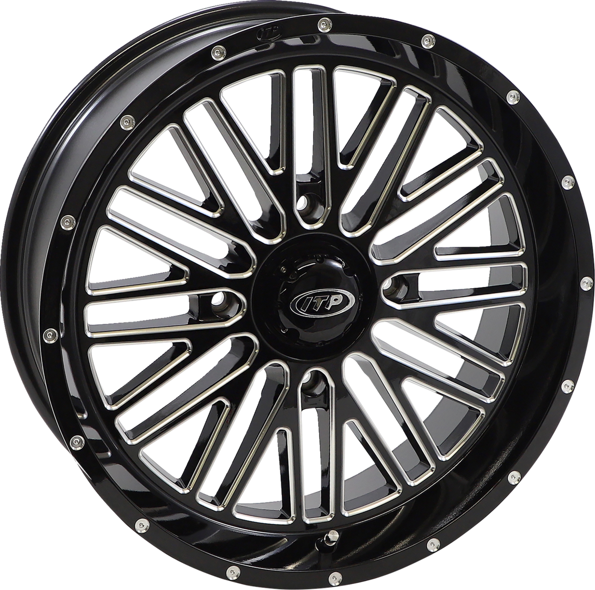 Wheel - Momentum - Front/Rear - Black/Milled - 18x6.5 - 4/156 - 4+2.5 (+10 mm) 1992 - 2023