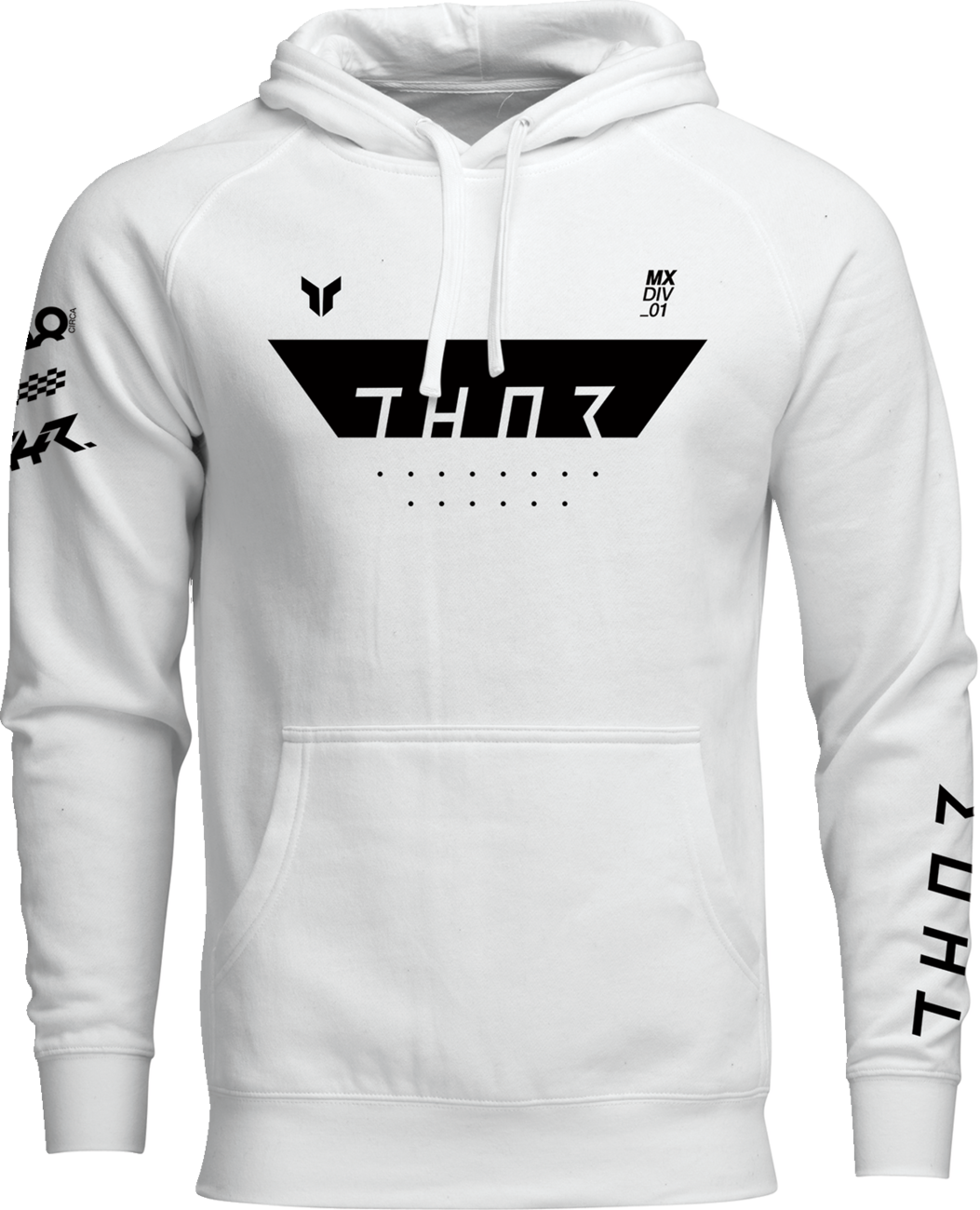 Rogue Pullover Hoodie - White - Small