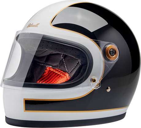 Gringo S Helmet - Gloss White/Black Tracker - XS