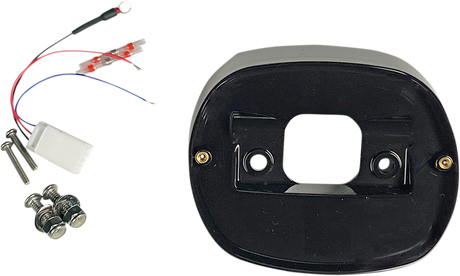 Taillight Baseplate - Black 1973 - 1998