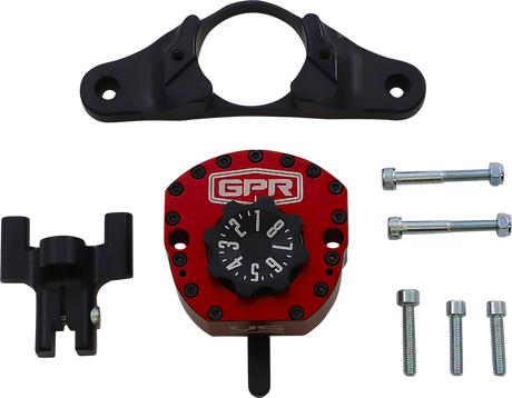 V5-S Steering Damper - Red - R6 2006 - 2007