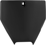 Front Number Plate - Black 2017 - 2023