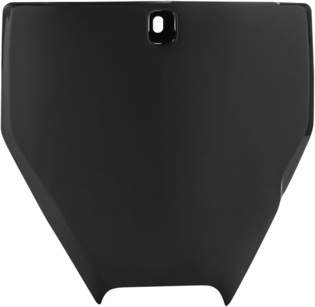 Front Number Plate - Black 2017 - 2023