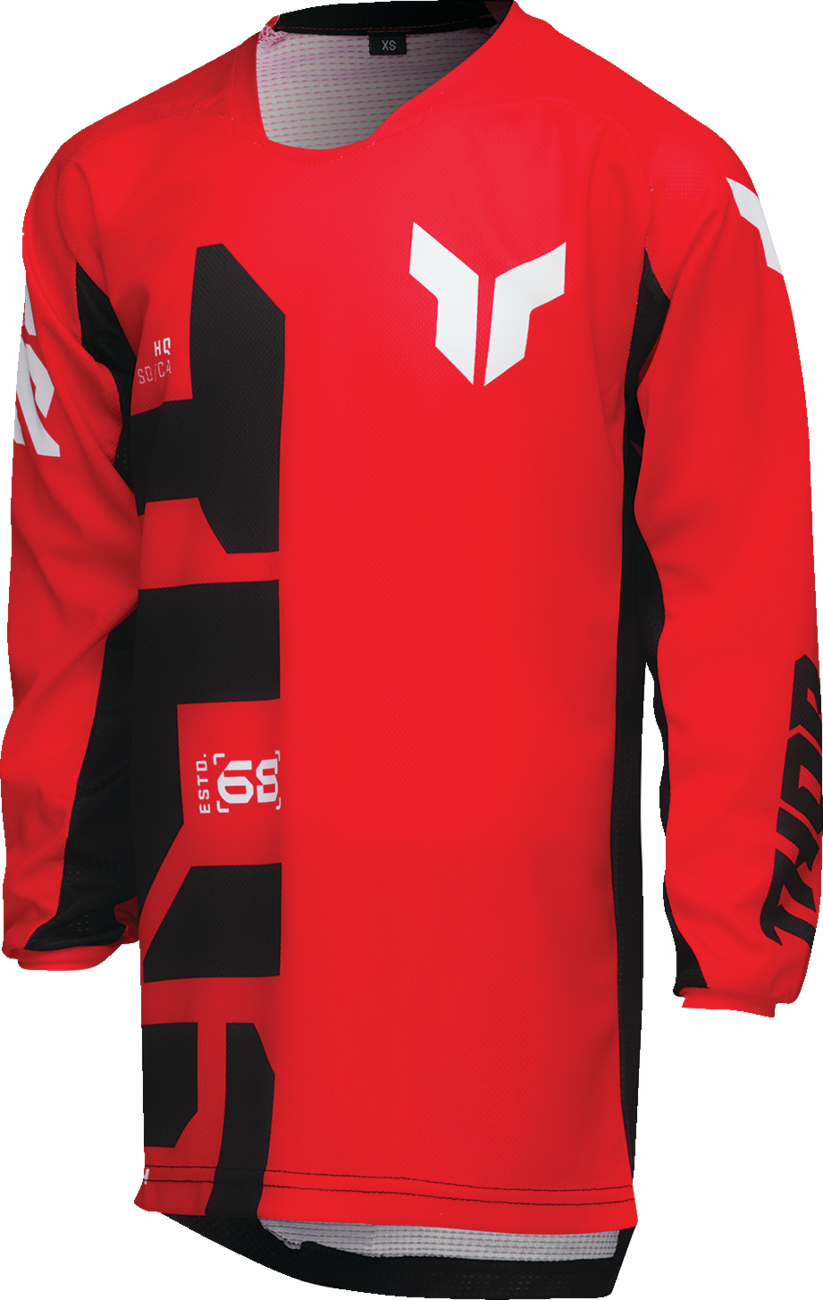 Youth LAUNCHMODE Forge Jersey - Red - Large