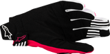 Techstar MX Gloves - Black/Fluo Pink - XL
