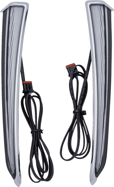 Lower Fairing Lights - Chrome 2014 - 2022