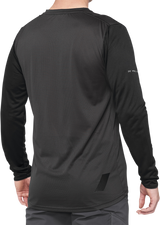Ridecamp Jersey - Long-Sleeve - Black/Charcoal - Large
