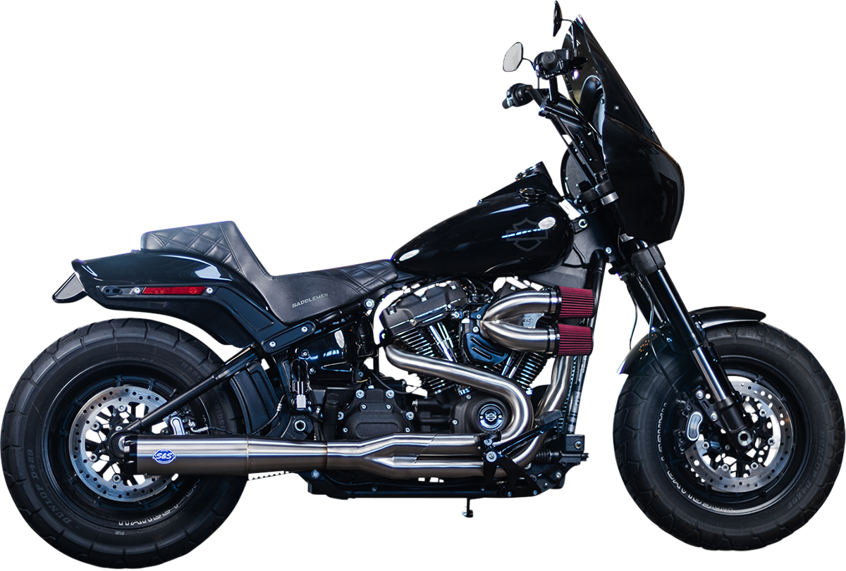 SuperStreet 2:1 50 State Exhaust System - M8 Softail - Stainless Steel 2018 - 2022