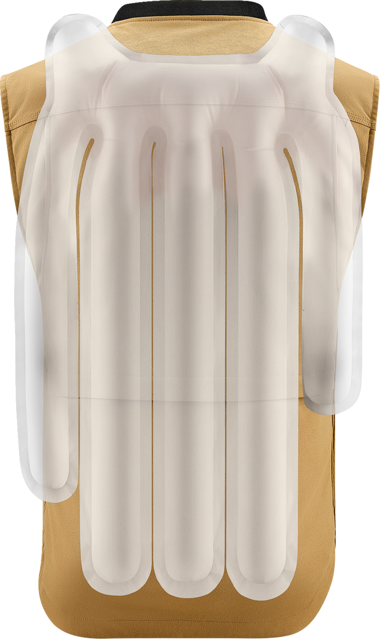 Tech-Air® 3 v2 Canvas Vest - Tan - XL