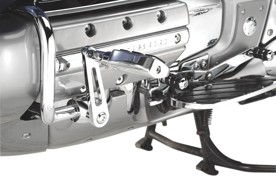 Adjustable Highway Peg Mounts - 1\" - Chrome