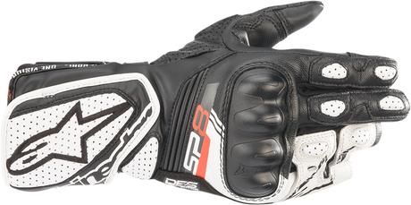 Stella SP-8 V3 Gloves - Black/White - XL