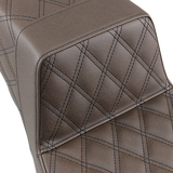 Step-Up Seat - Full Lattice Stitch - Brown 1997 - 2007