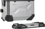 TRAX ADV Aluminum Case System - Silver - Ducati Multistrada V4 \'21-\'24 2021 - 2024