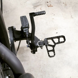 Serrated Heel Pegs - Black - Indian 2017 - 2024