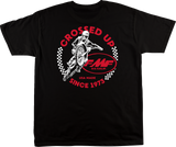 Crossed Up T-Shirt - Black - Medium