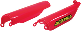 Lower Fork Covers - Red 2004 - 2017