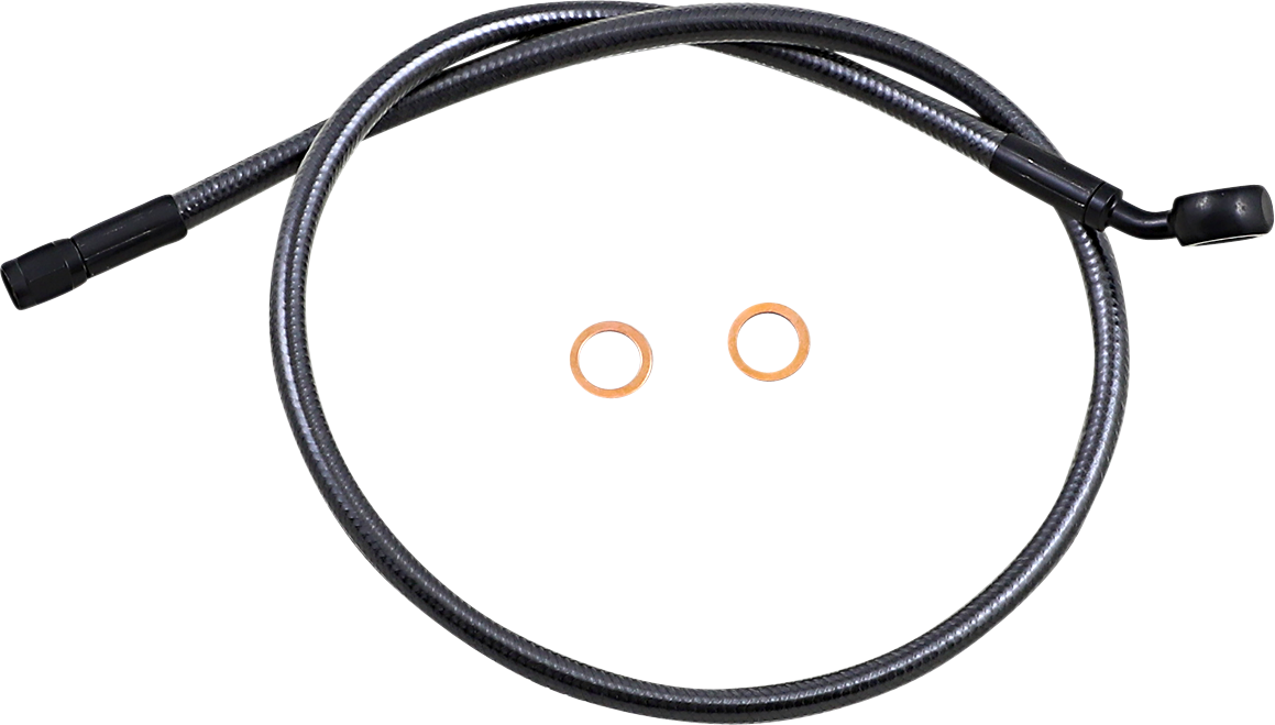 Brake Line - 12mm-35° - 30\" - Black Pearl
