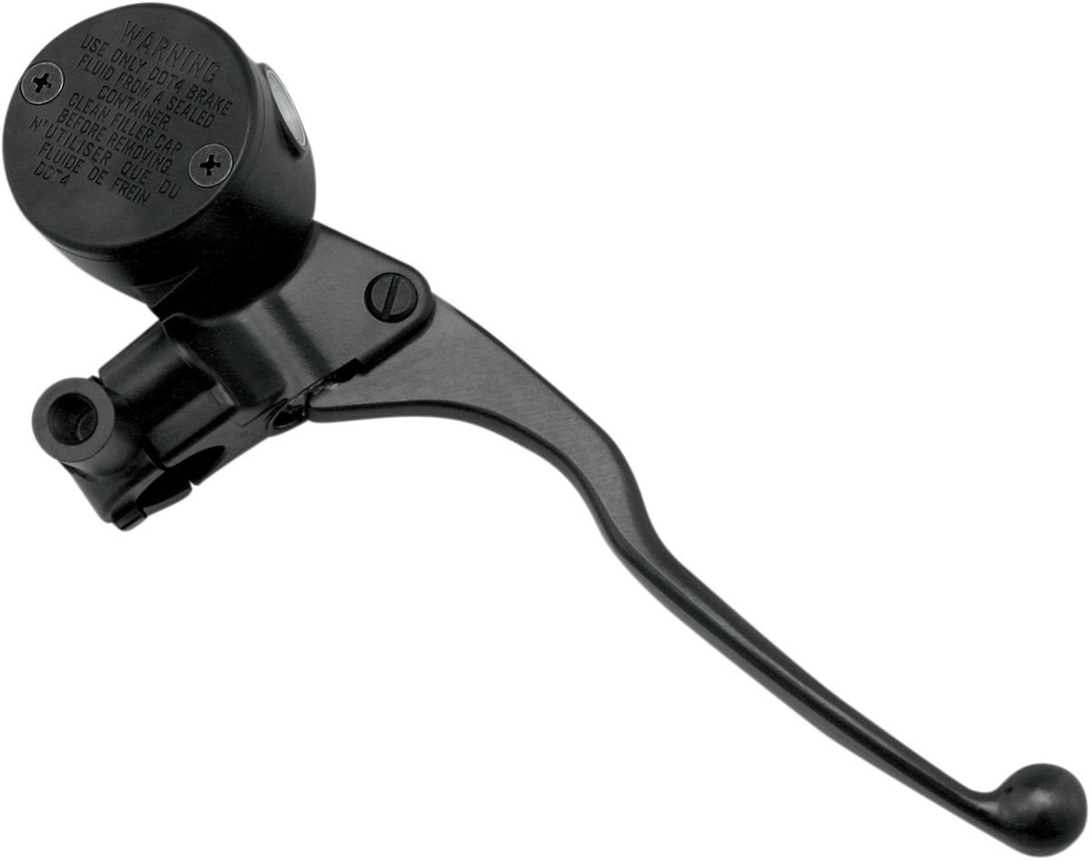 Master Cylinder - Round - 1/2\" - Black