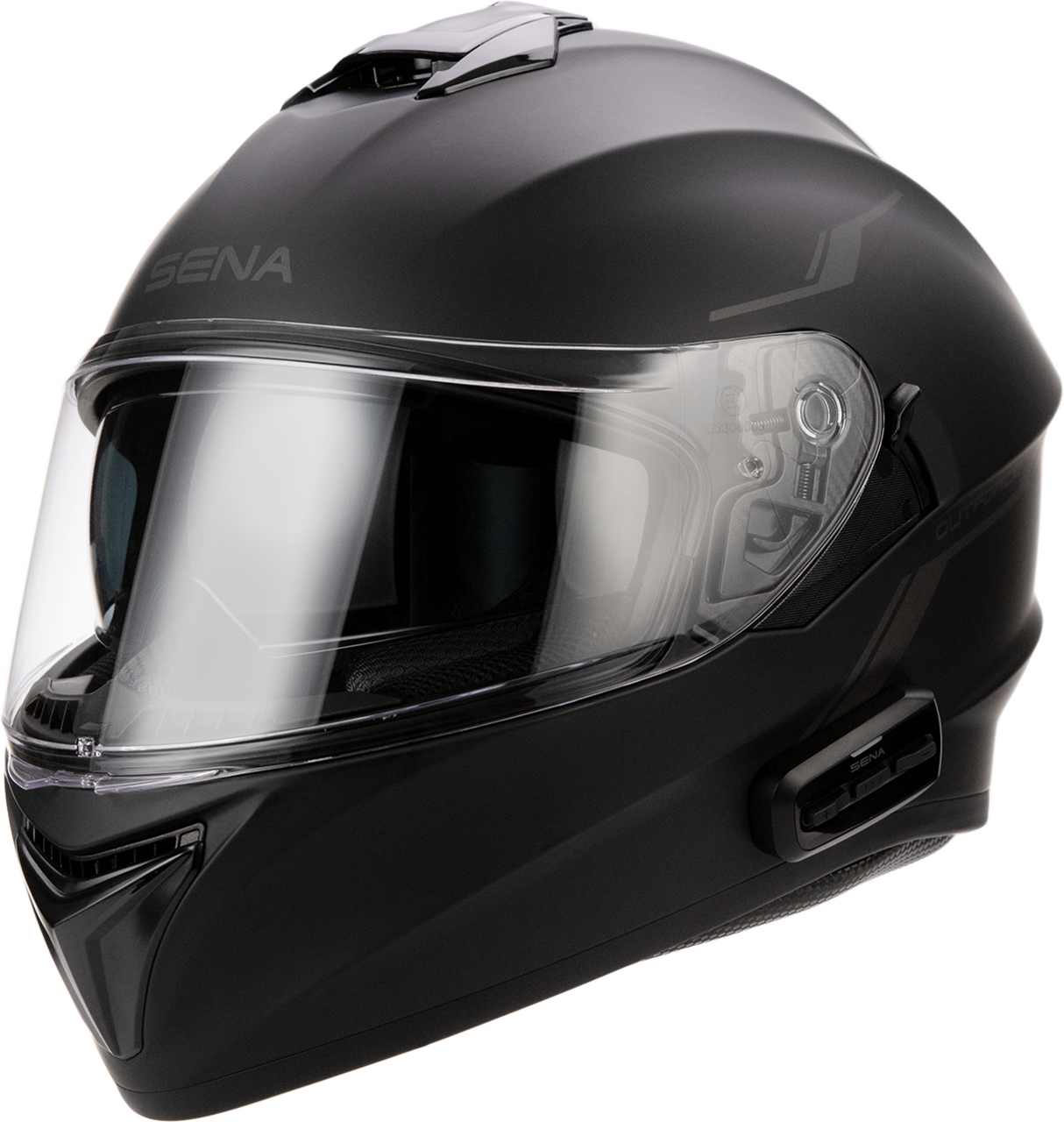 exl motorcycle helmets OutForce Helmet - Matte Black