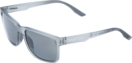 Gears Sunglasses - Matte Crystal Smoke - Gray Polarized Lens