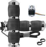 Grips - Heated - Air Cushion - Metric - Chrome 1984 - 2023