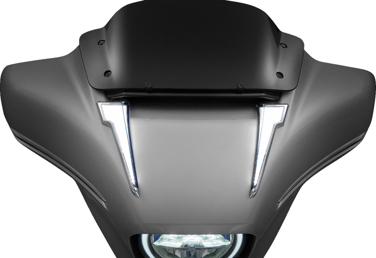 Quill™ Fairing Light - w/Turn Signal - Chrome - FLHX 2023 - 2025