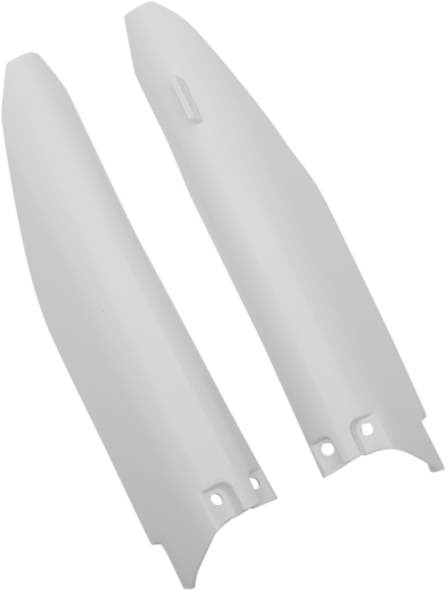 Lower Fork Covers - White 2004 - 2006