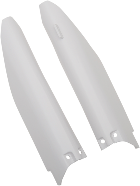 Lower Fork Covers - White 2004 - 2006