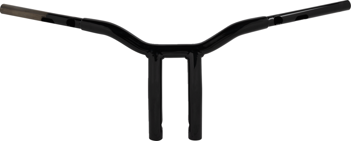 One-Piece Kage Fighter Handlebar - Pullback - 10\" x 1-1/4\" - Black 2024 - 2024