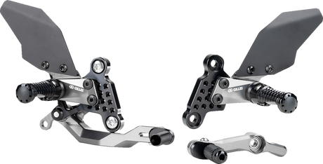 Adjustable Rearset - Black/Chrome 2021 - 2023