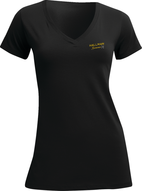 Women\'s Hallman Garage T-Shirt - Black - Medium