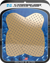 Traction Pad Tank Grips - Volcano - Clear - V-Strom 650 XT 2019 - 2025