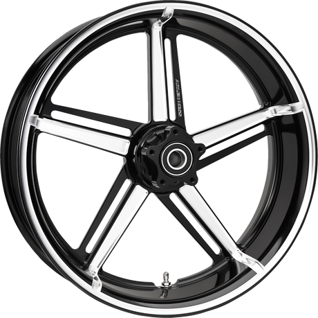 Wheel - Factory 24 - Front - Black/Contrast Cut - 21x5.5 2024 - 2025