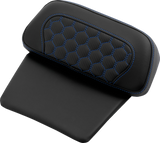 Chopped Tour Pak Pad - Honeycomb - Blue Stitching - FLH/FLT \'14-\'24 2014 - 2024