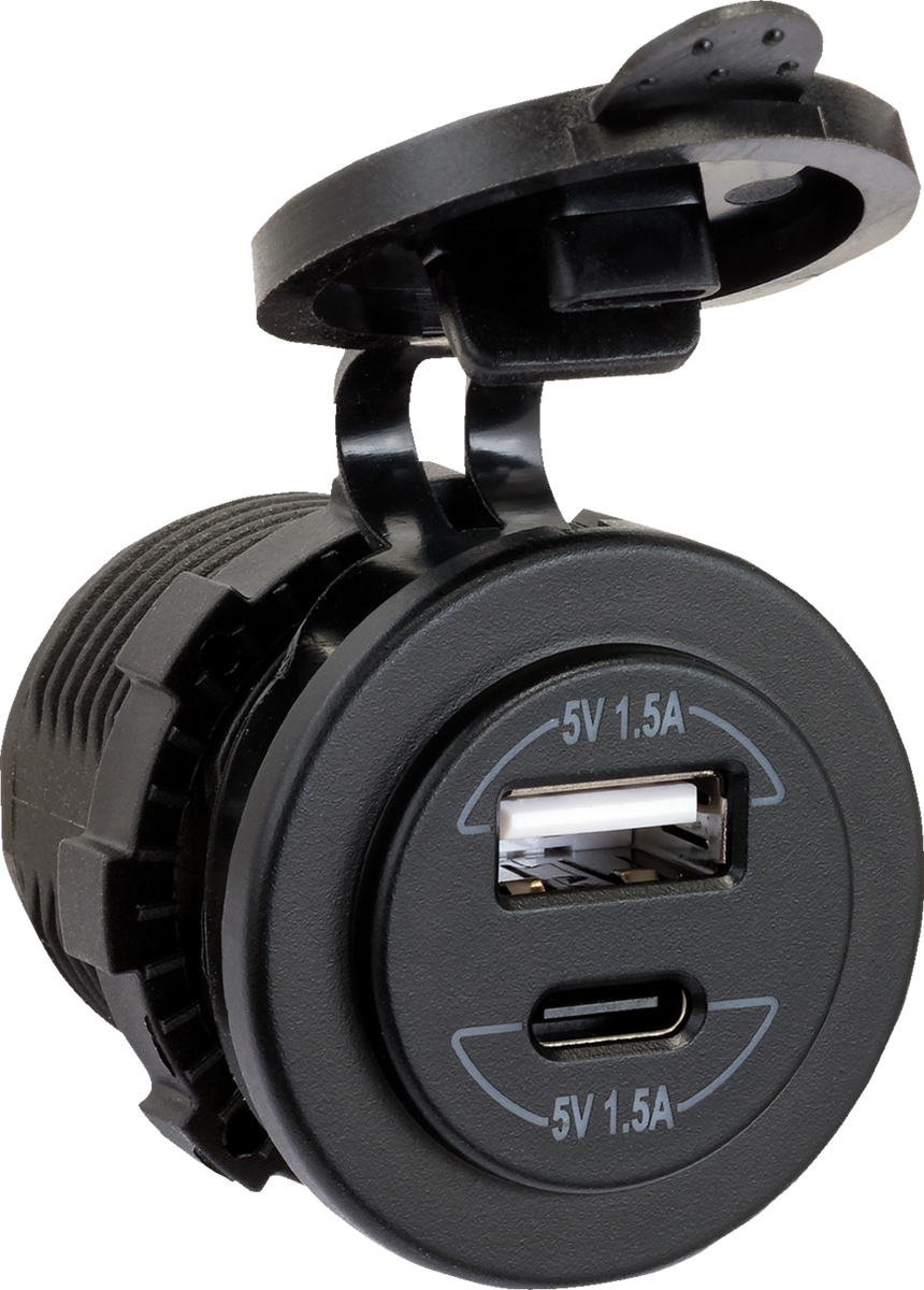 Panel Mount USB Port – Motorcycle Depot