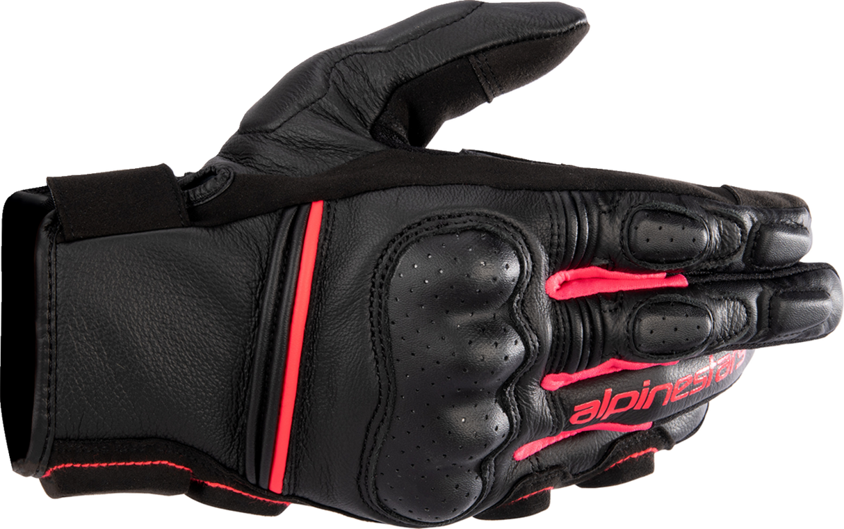 Stella Phenom Gloves - Black/Diva Pink - Medium