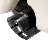 Razorback 450 Slip-On Mufflers - Black - M8 Bagger 2017 - 2025