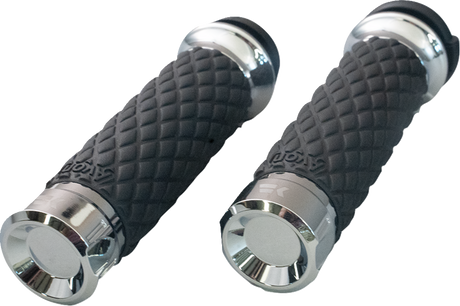 Klassic Grips - Custom Contour - Diamond - Chrome 2008 - 2024